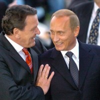 Vladmir Putin Gerhard Schröder 