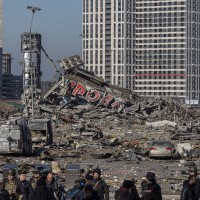 kijev, trgovski center, vojna v ukrajini