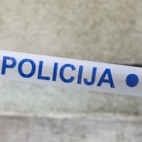 hrvaška policija, policijski trak