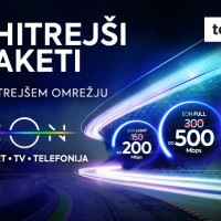 Telemachovi fiksni paketi EON postajajo najhitrejši na slovenskem trgu