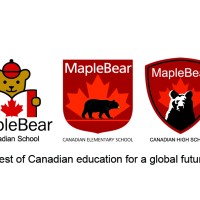 Maple Bear logos (black tagline)