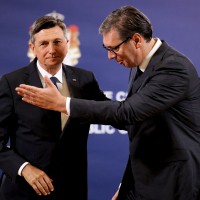 Borut Pahor, Aleksandar Vučić