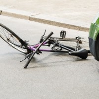 kolesar nesreča