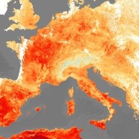 vročinski val, evropa