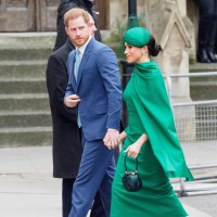 Meghan in Harry