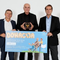 Podelitev donacije Varuha zdravja Fundaciji Vrabček upanja