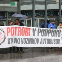 protest-voznikov-avtobusov, sindikat-voznikov-avtobusov-slovenije