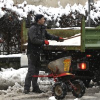 sneg, sneženje, zimska služba