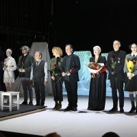 Več kot zaslužen aplavz so na premieri drame Mrtvaški ples dobili priznani igralci ljubljanske Drame