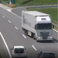 hrvaška avtocesta, nasprotna smer