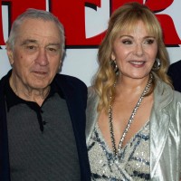 Robert De Niro in Kim Cattrall na premieri filma O mojem očetu 9. maja 2023 v New Yorku