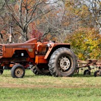 traktor, obračalnik