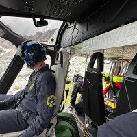 gorski-reševalci, helikopter, reševanje
