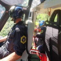 Gorska reševalna zveza, helikoptersko reševanje