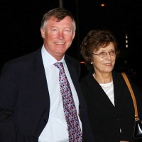Sir Alex Ferguson in Lady Cathy Ferguson
