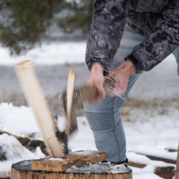 drva sneg kurilna sezona