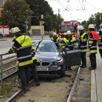 nemški gasilci, železniška proga, nesreča