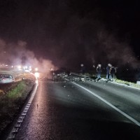 Prometna nesreča Arja vas - Velenje