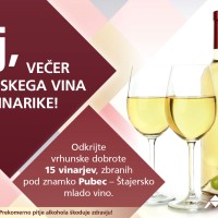 Udeležite se večera štajerskega vina in kulinarike Pubec