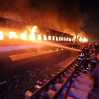 bangladeš-train-fire