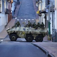 ekvador, vojska, izredne razmere