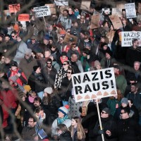 nemčija, protest