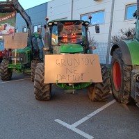 protest kmetov, slovenj gradec
