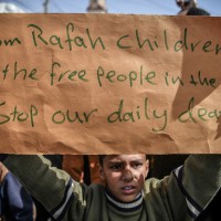 rafa, palestinski otroci