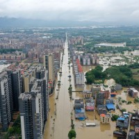 kitajska-poplave, guangdong, qingyuan