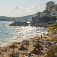 cala major, palma, plaža