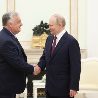 Vladimir Putin in Viktor Orban