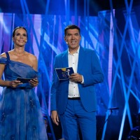 Lorella Flego in Mario Galunič