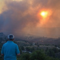 grčija, požari, atika