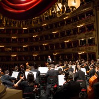 Riccardo Chailly in Filharmonični orkester milanske Scale