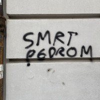 grafiti knjigarna maribor