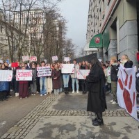 protest, srbi, srbsko veleposlaništvo