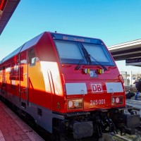 vlak Deutsche Bahn  nemški vlak