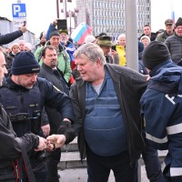 protest, policija