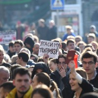 novi sad, protest