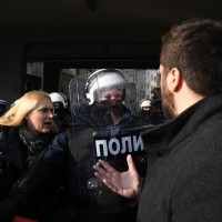 srbija, prostest