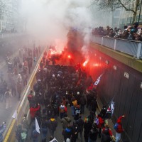 bruselj, protest, stavka