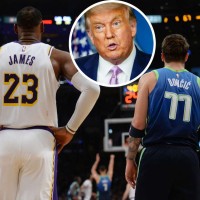 lebron doncic trump