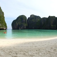 Maya Bay in Phi Phi Ley near Phi Phi Dom, Tajska