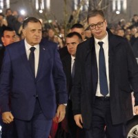 milorad dodik, aleksandar vučić