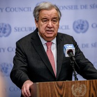 Generalni sekretar Združenih narodov Antonio Guterres