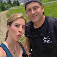 Lea in Jure Košir sta se po poti ves čas pogovarjala o zanimivih stvareh