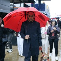 Lewis Hamilton - Roscoe je svojemu lastniku sledil povsod, tudi na dirke, in se tako priljubil ekipa