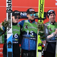 Domen Prevc, Daniel Huber, Aleksandr Zniszczol