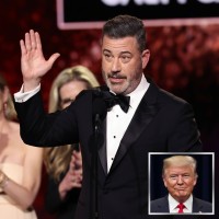 Jimmy Kimmel med zahvalnim govorom, v katerem se je z značilnim humorjem zahvalil Donaldu Trumpu