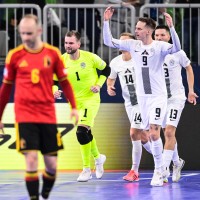 belgia slovenija futsal